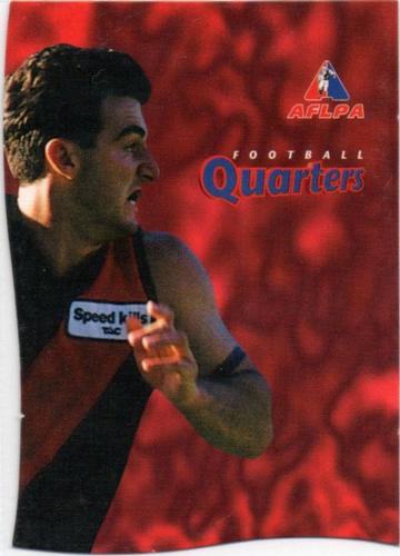 1995 Bewick Enterprises AFLPA Football Quarters Series Two #29 David Calthorpe Front